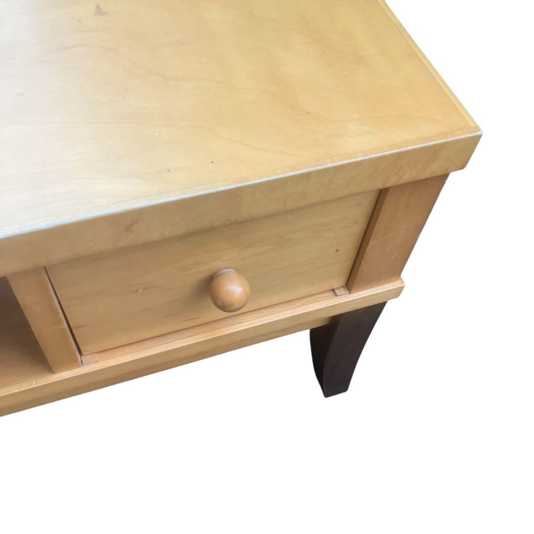 高級　カントリー調　無垢材　テレビボード台　ローボード　テーブル　北欧