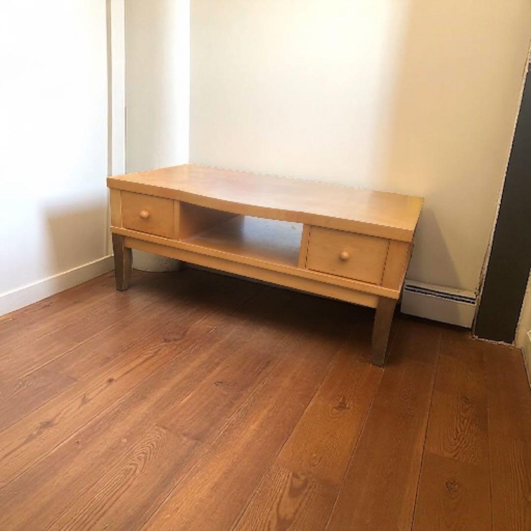 高級　カントリー調　無垢材　テレビボード台　ローボード　テーブル　北欧