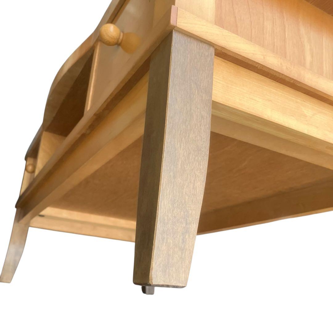 高級　カントリー調　無垢材　テレビボード台　ローボード　テーブル　北欧