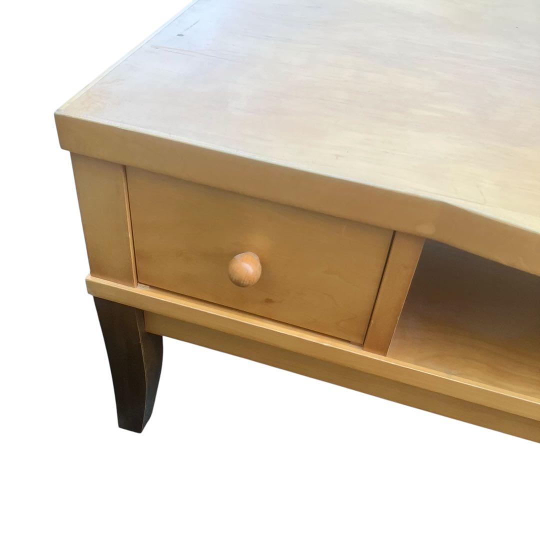 高級　カントリー調　無垢材　テレビボード台　ローボード　テーブル　北欧