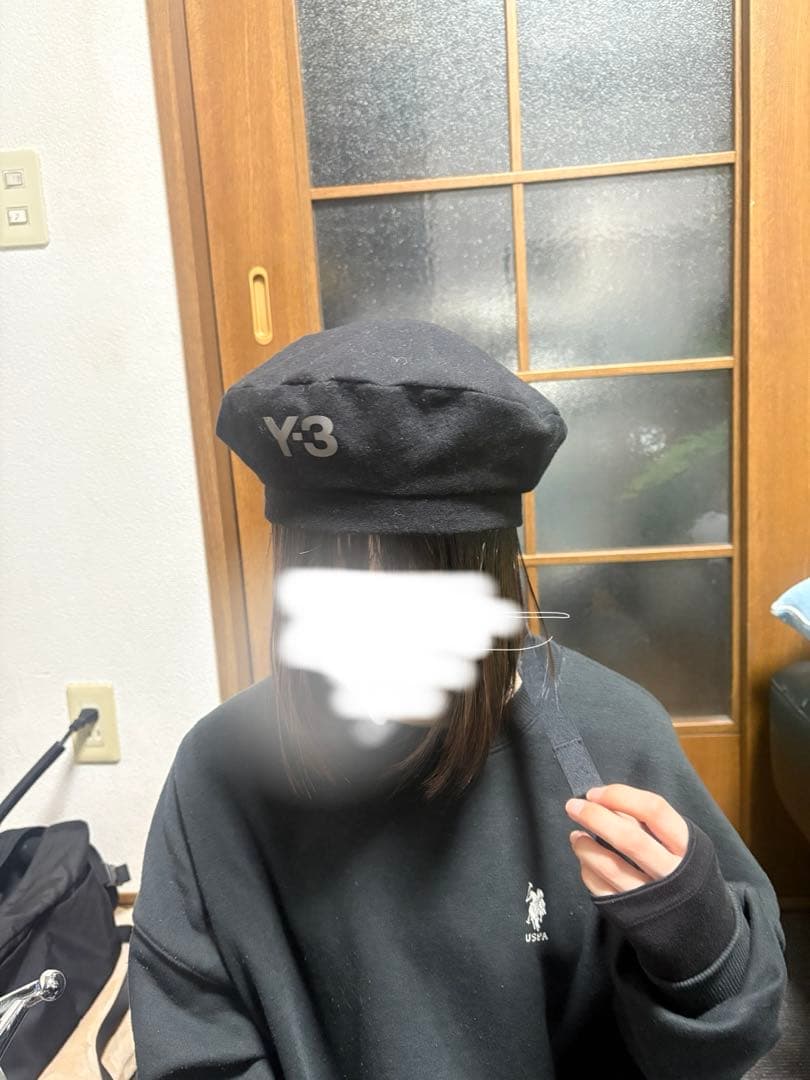 Y-3(YOHJI YAMAMOTO)ベレー帽