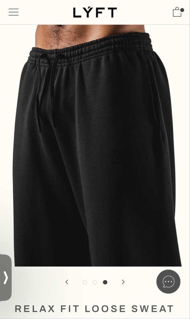 美品LIFT/M/RELAX FIT LOOSE SWEAT/定価14,300