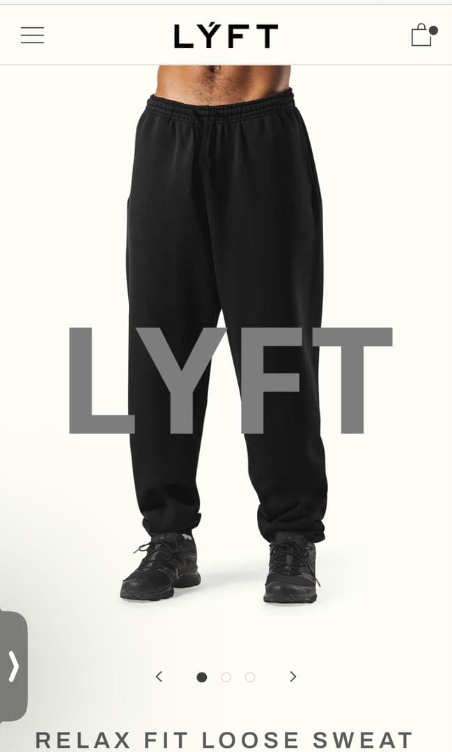 美品LIFT/M/RELAX FIT LOOSE SWEAT/定価14,300