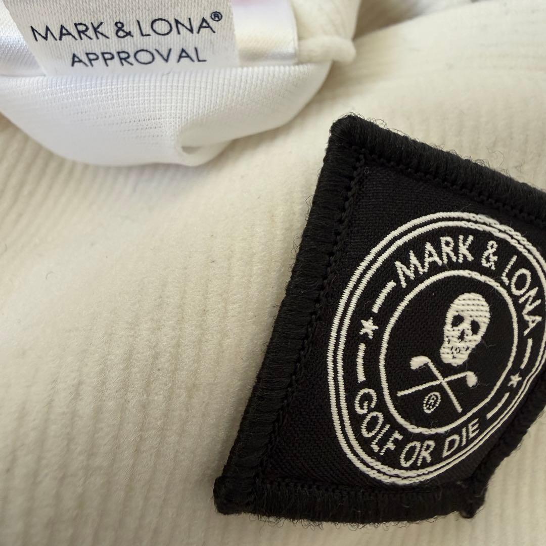 現行モデル　裏起毛　マークアンドロナ　パンツ　XL〜XXL相当　白　50 暖パン