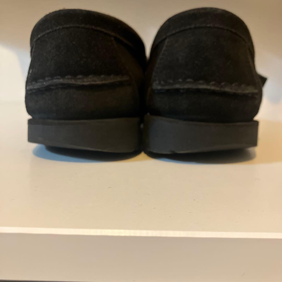 限定値下げ中　PARABOOT ブラック スエード ビットローファー　パラブーツ