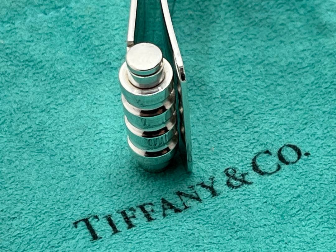 h292 超希少　ティファニー　マネークリップ　ローラー　シルバー　925