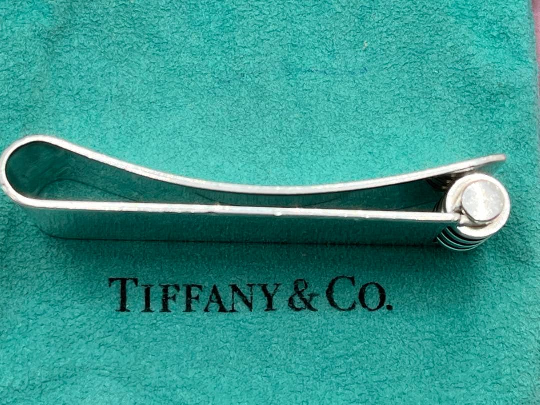 h292 超希少　ティファニー　マネークリップ　ローラー　シルバー　925