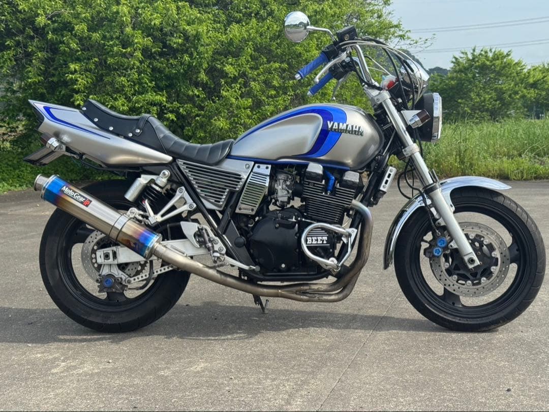 xjr400 メッキ鉄フェンダー