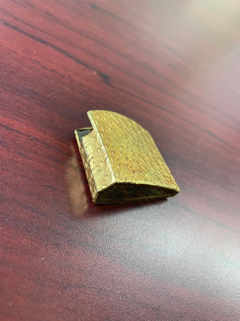 刀の鞘　ハバキ　はばき　骨董品　金　銅　武具　早い物勝ち