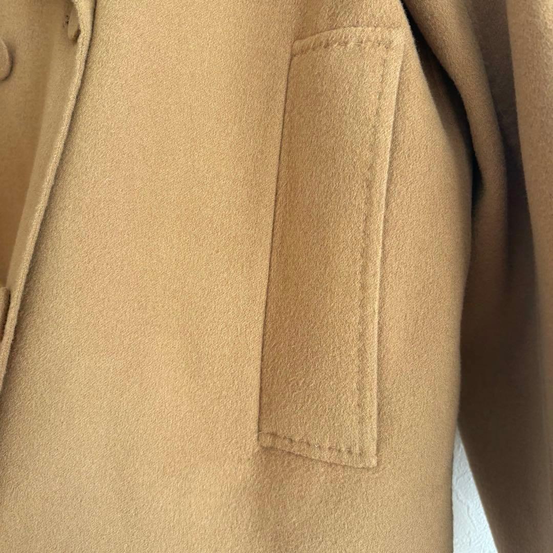 JOSEPH ウールシルク混 ライトダブルフェイス ショート丈コート 36