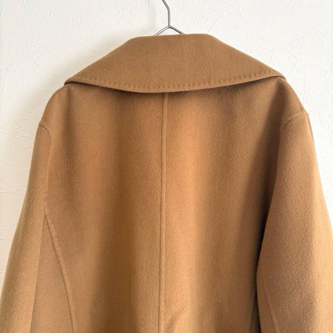 JOSEPH ウールシルク混 ライトダブルフェイス ショート丈コート 36