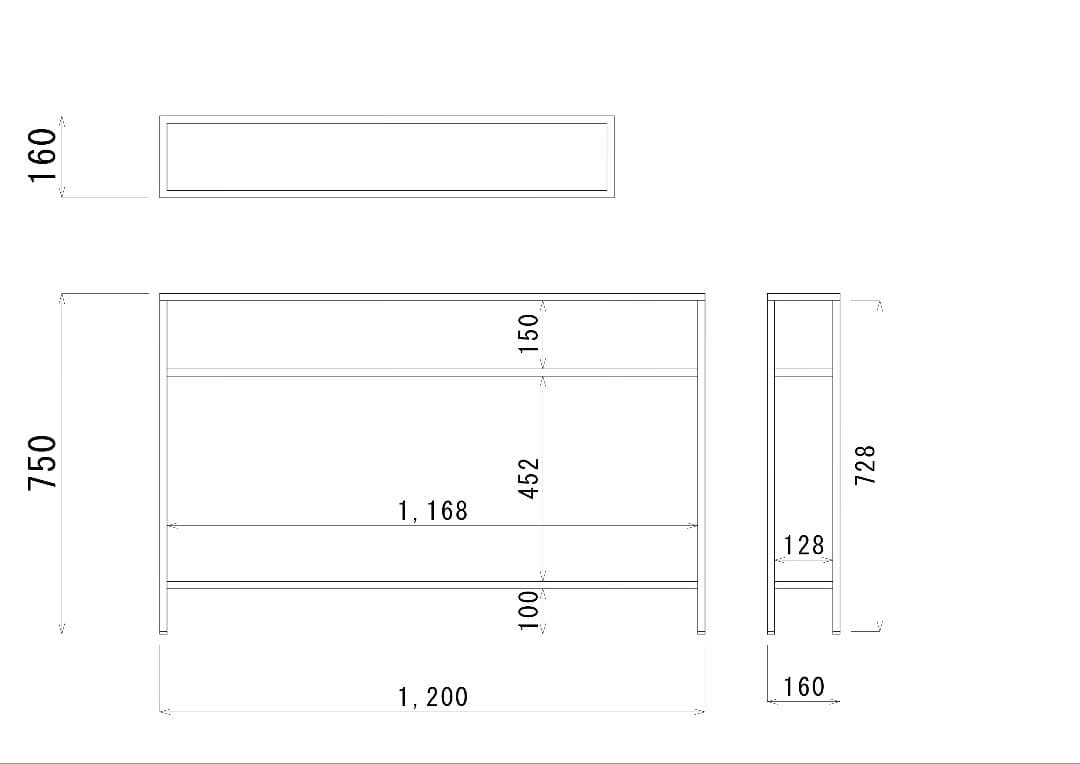 コンソールテーブル monamonaページ