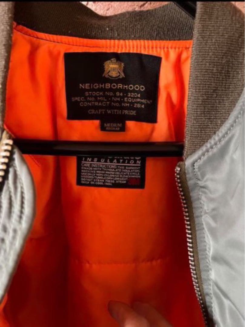 NEIGHBORHOOD MA-1 フライトジャケット Mサイズ