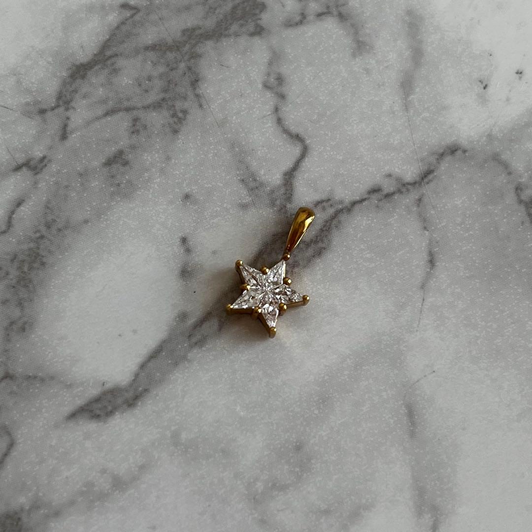 EYEFUNNYアイファニー Diamond star S ネックレス チャーム