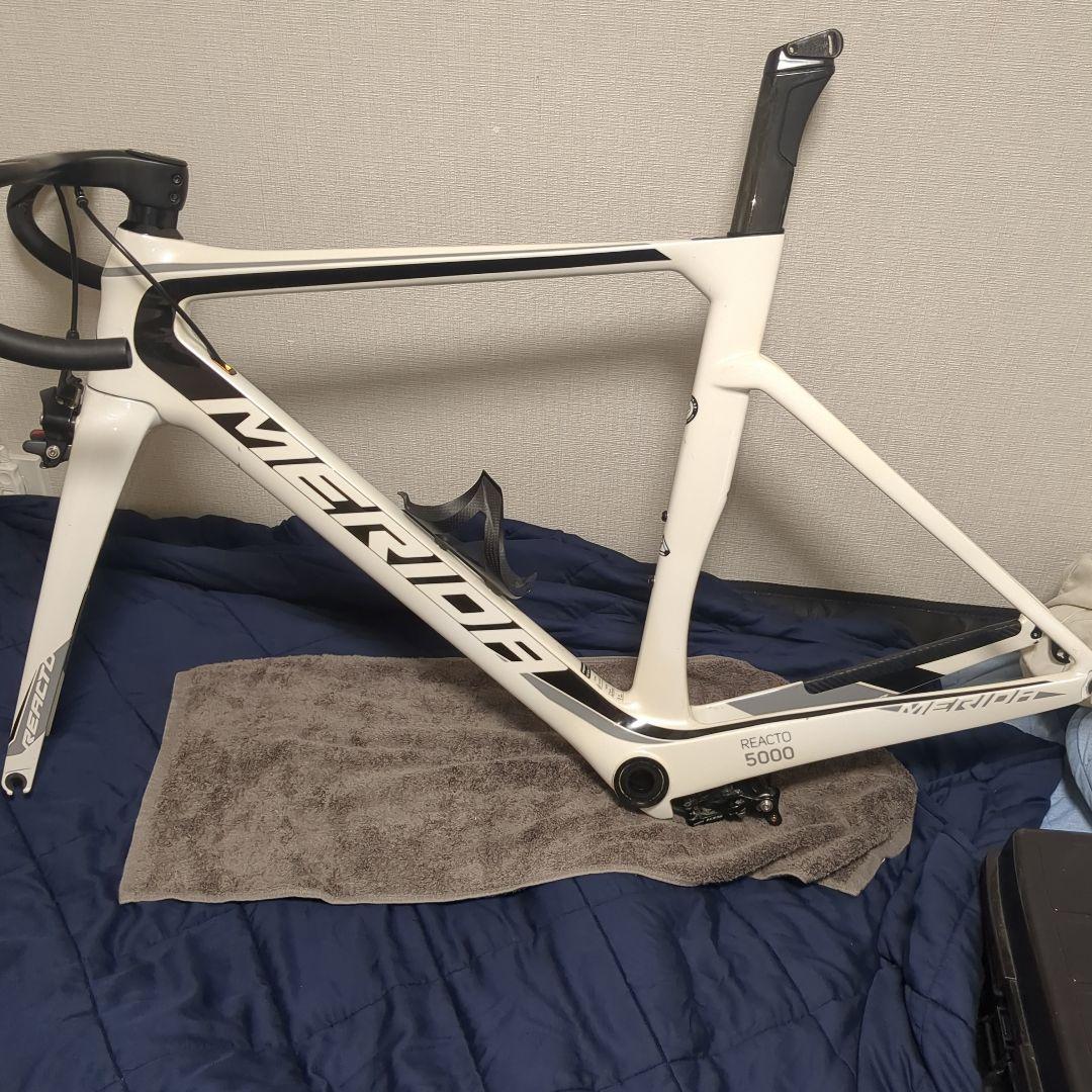 MERIDA REACTO 5000 フレームセット 一体型ハンドル付き
