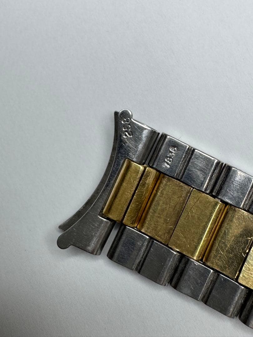 ロレックス　ブレス　コンビ　7836