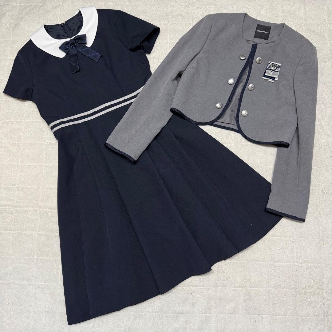 卒服　デコラピンキーズ 卒業入学式フォーマルアンサンブル　160 【匿名配送】