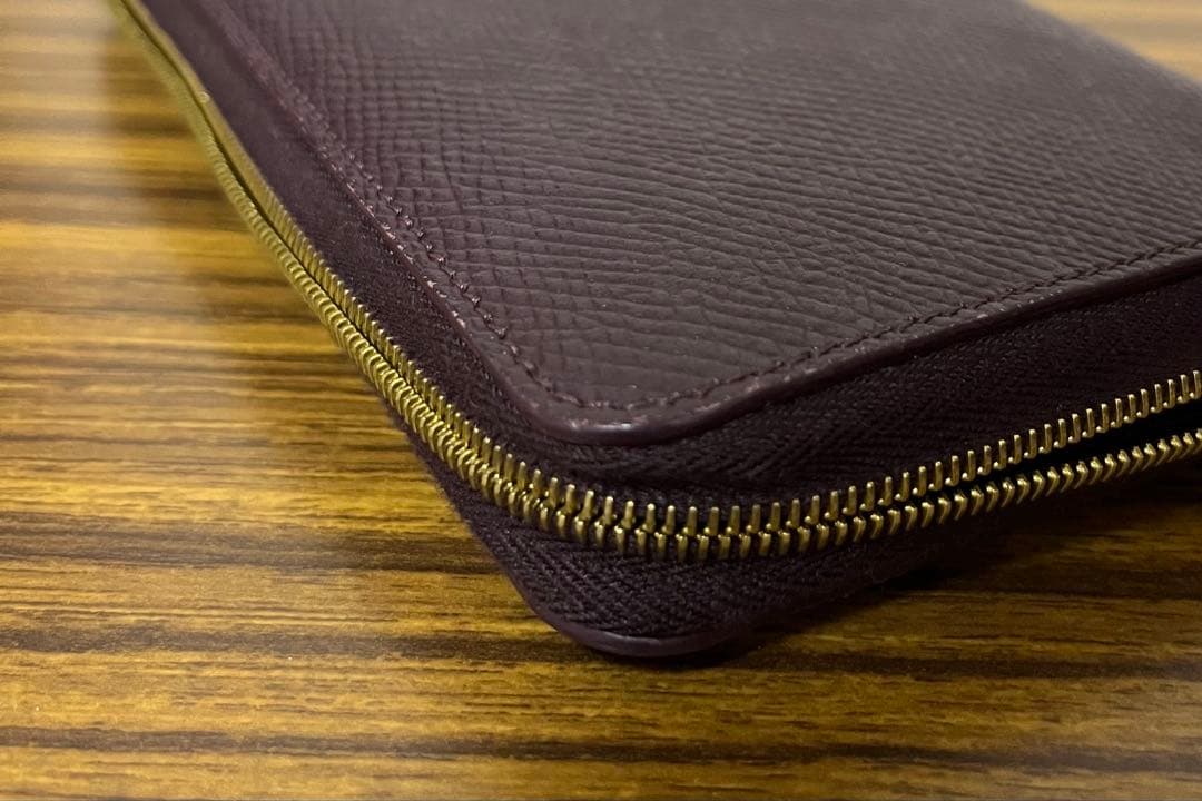 CELINE セリーヌ 長財布 ラウンドファスナー バーガンディ