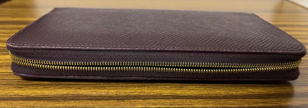 CELINE セリーヌ 長財布 ラウンドファスナー バーガンディ