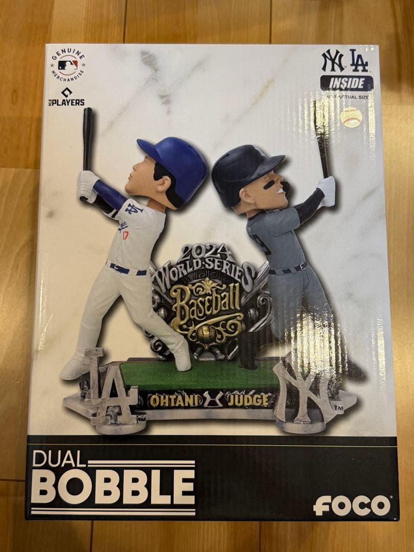 送料込み！ 2024個限定! 大谷翔平　アーロン・ジャッジ　デュアルボブルヘッド