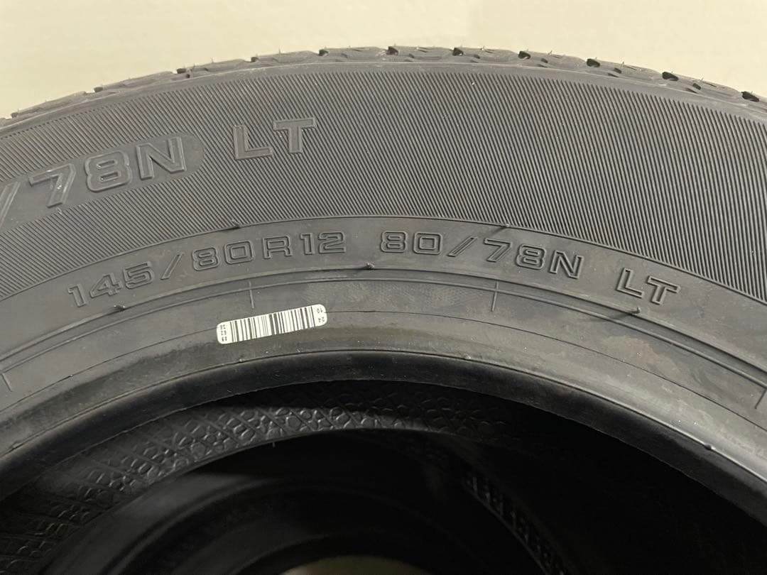 hirobo【新品】145/80R12 バン用タイヤ（2025年製）