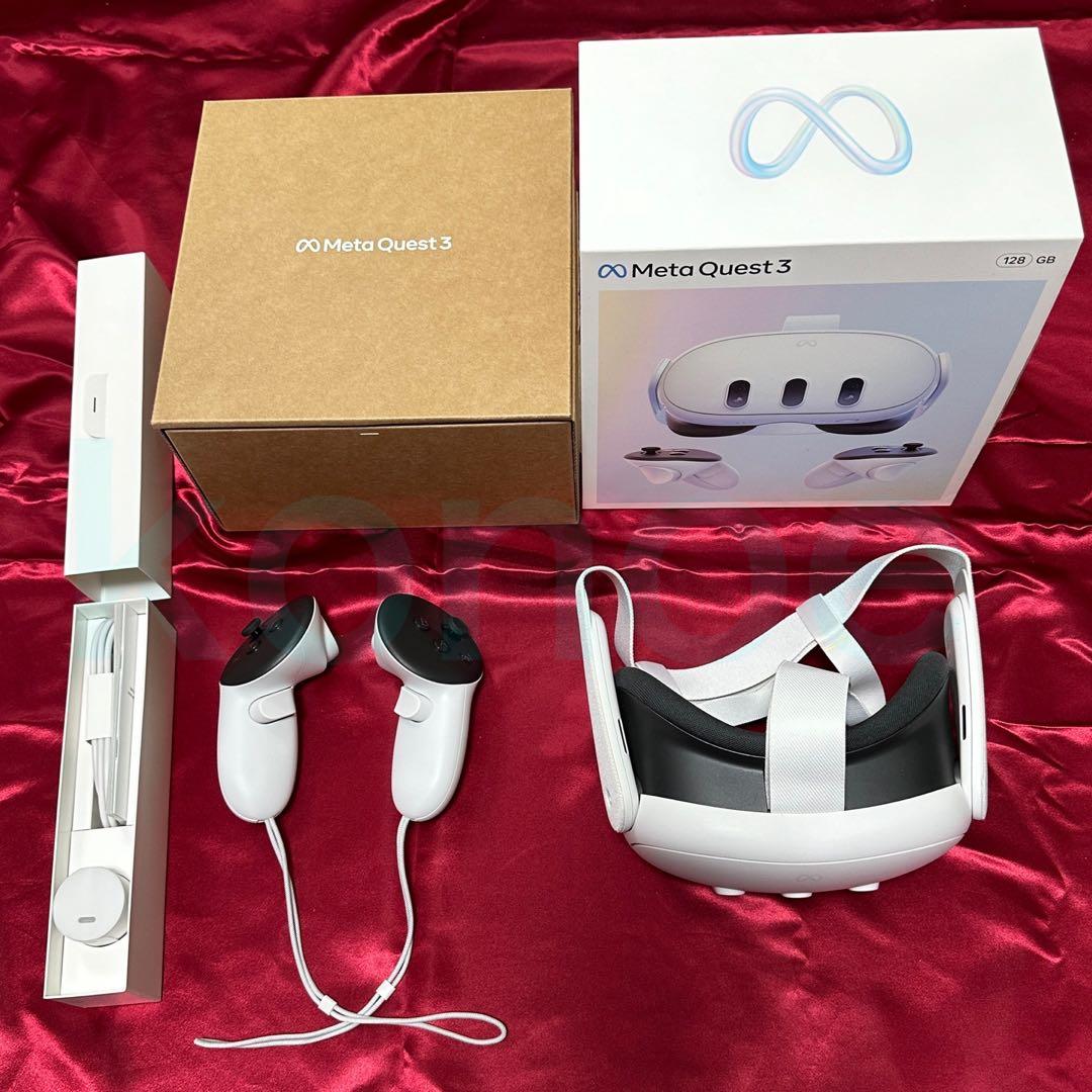 【美品】  Quest 3 128GB＋BOBOVR M2 PLUS＋α