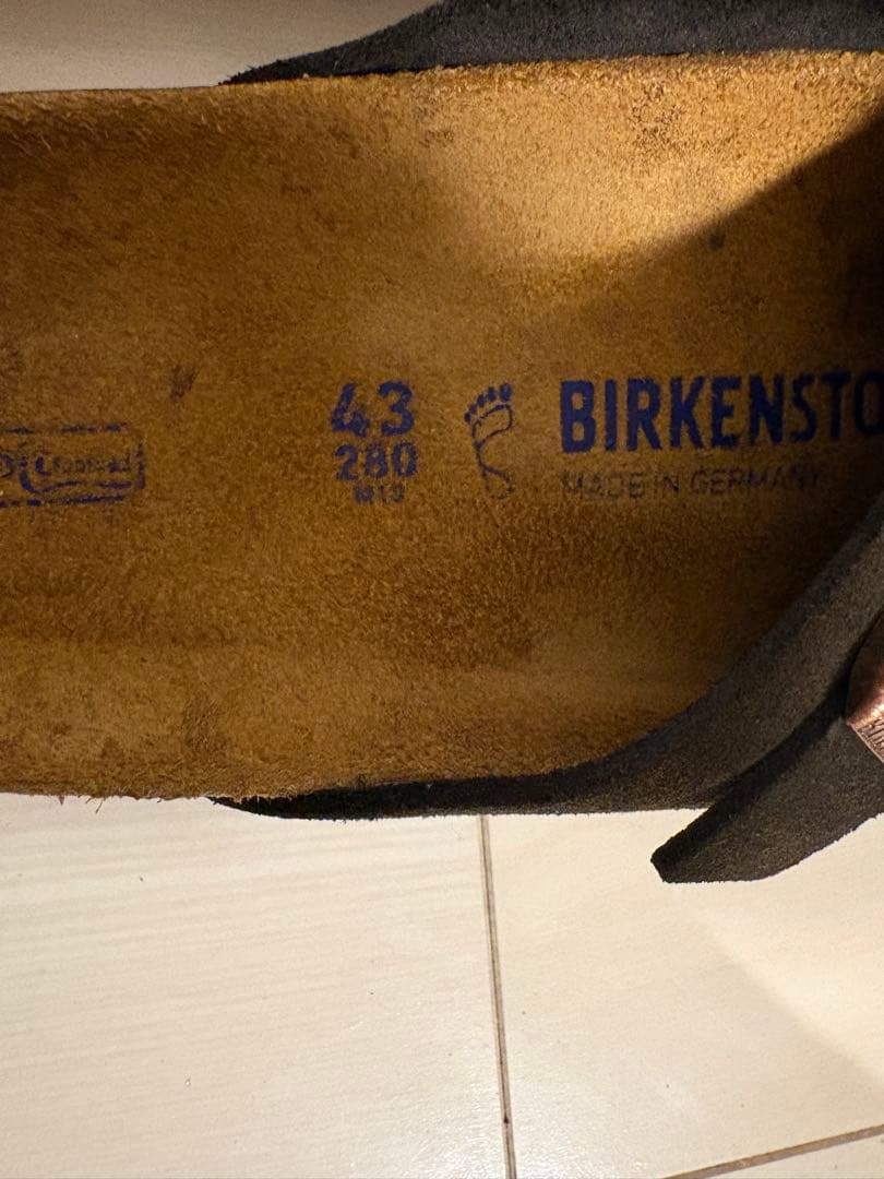 靴 BIRKENSTOCK ZURICH MOCHA 43