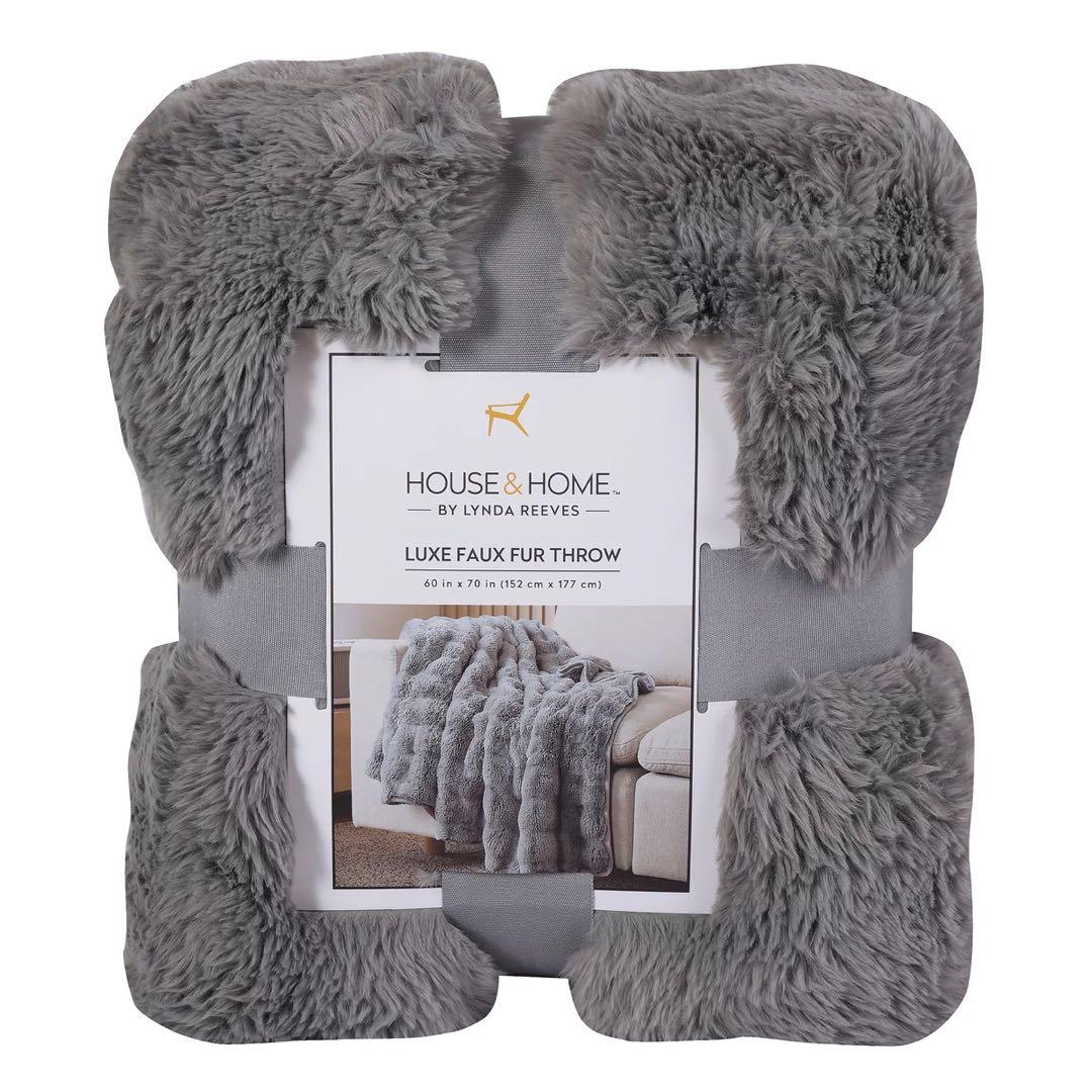 HOUSE &  大判ひざ掛け 152cm x 177cm 2枚セット