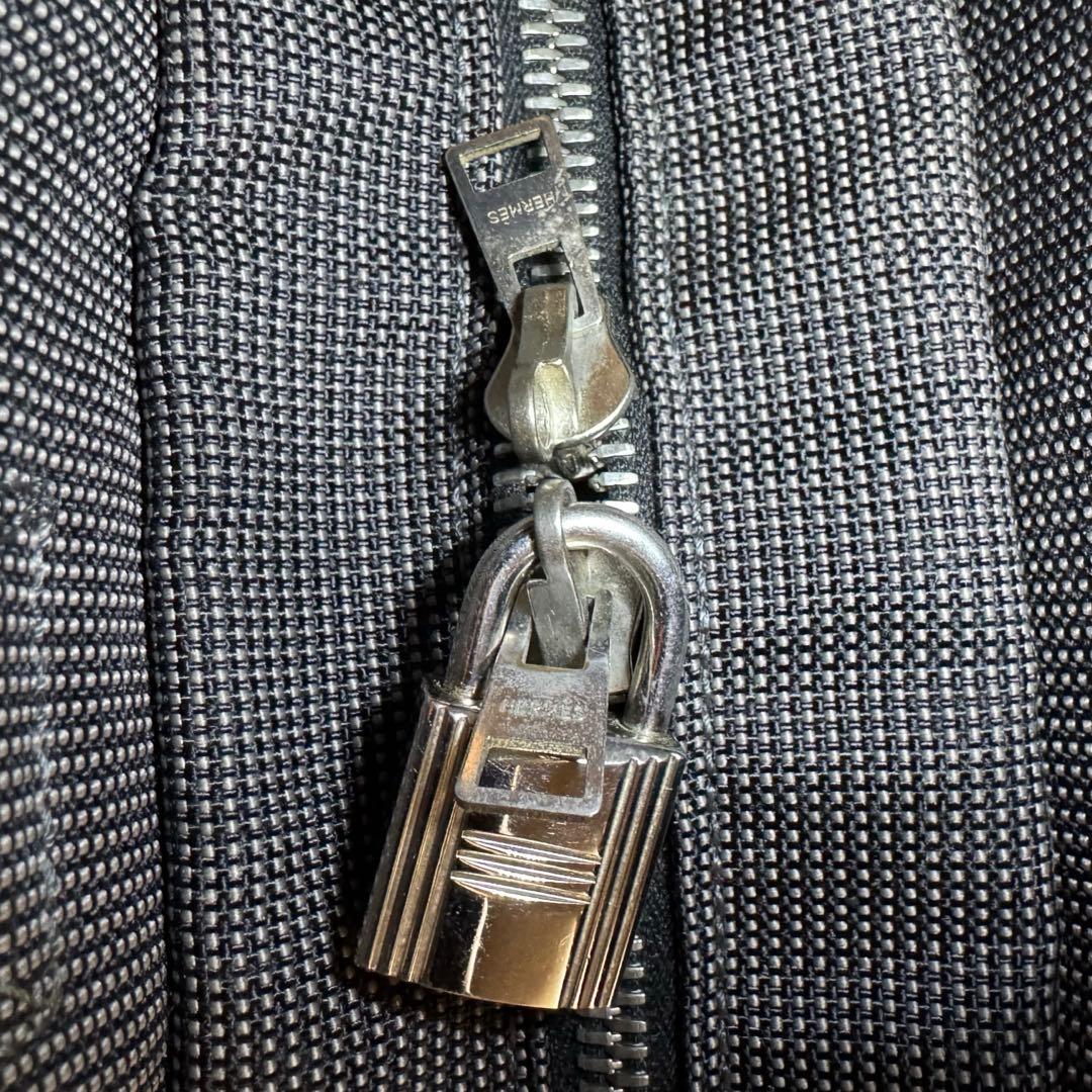 【カデナ付】HERMES エルメス　エールライン　MM トートバッグ　A4PC可