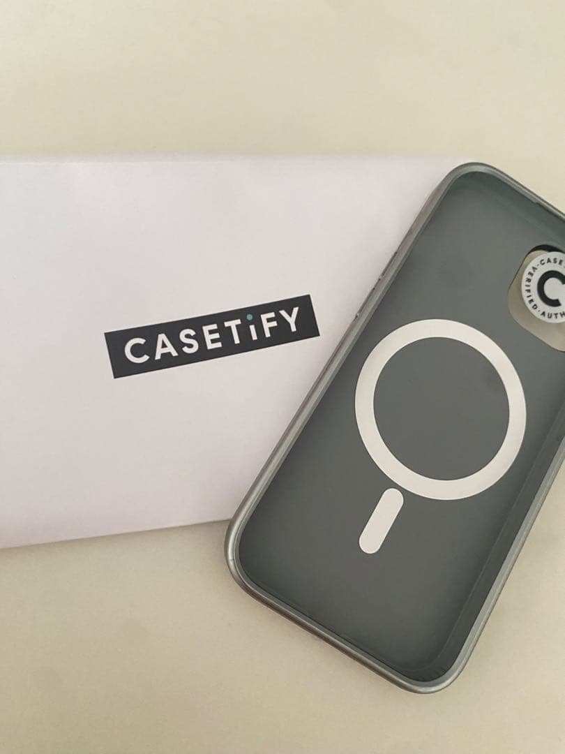 【新品】 CASETiFY iPhone15 無地 ミラー