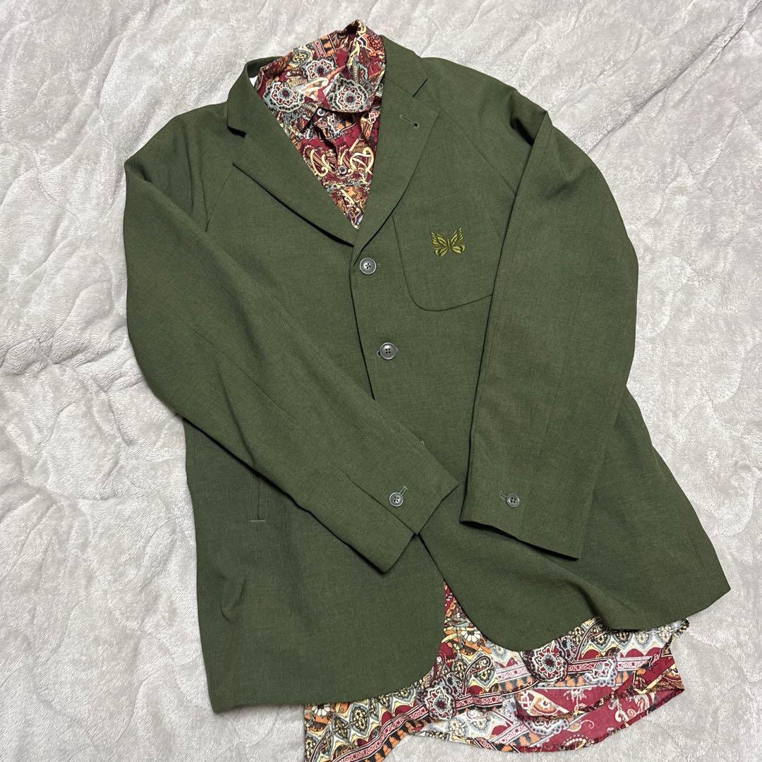 高*希様 Needles テーラードジャケットとiroquos シャツ　セット売