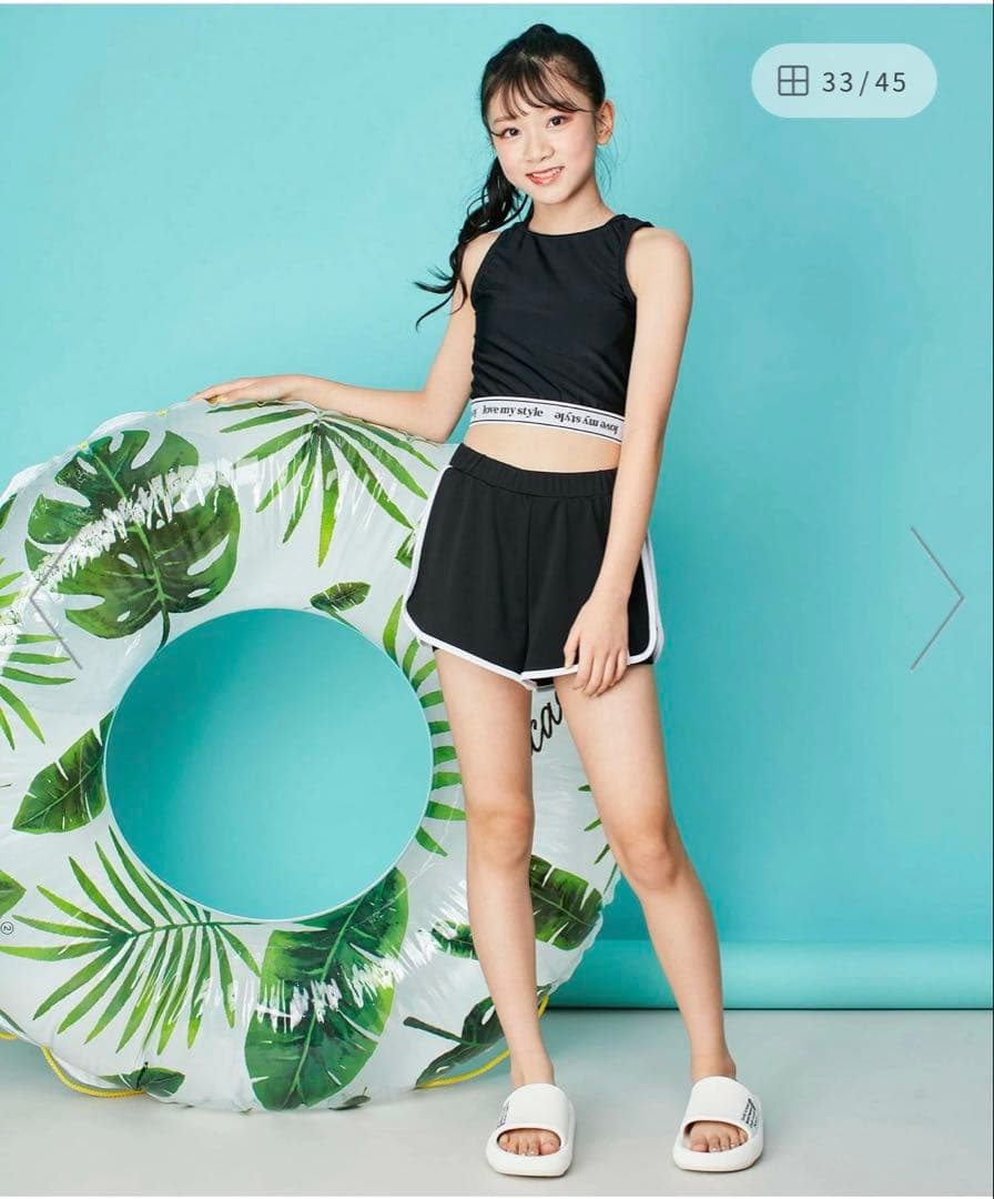 【160サイズ】JENNI love 3PゲーミングT付きスイムウェア