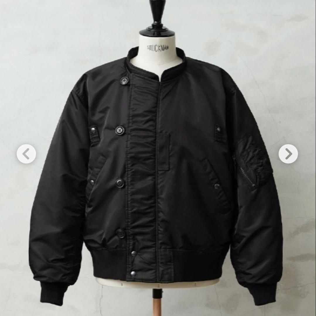 フライトジャケット テストサンプルミリタリー/42（XL）/BLACK