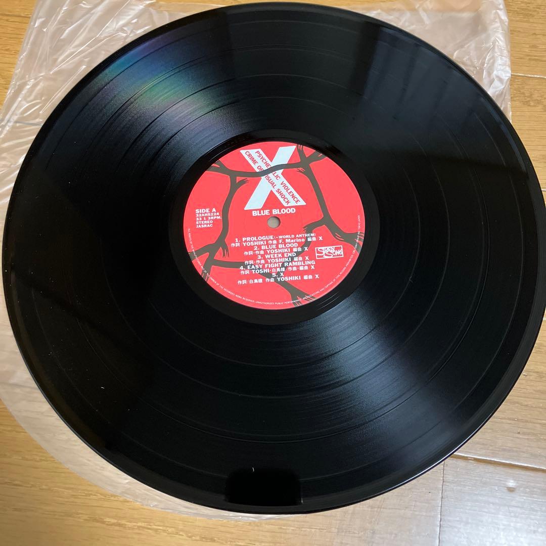 XJapan BLUE BLOODレコード