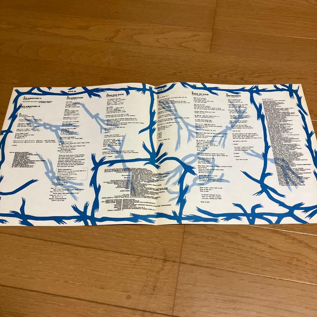 XJapan BLUE BLOODレコード