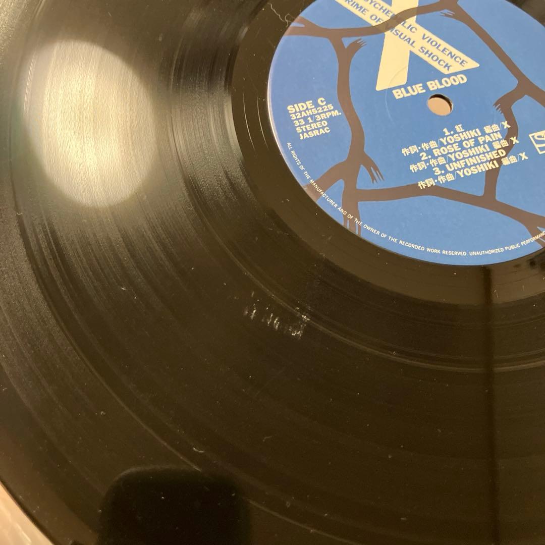 XJapan BLUE BLOODレコード