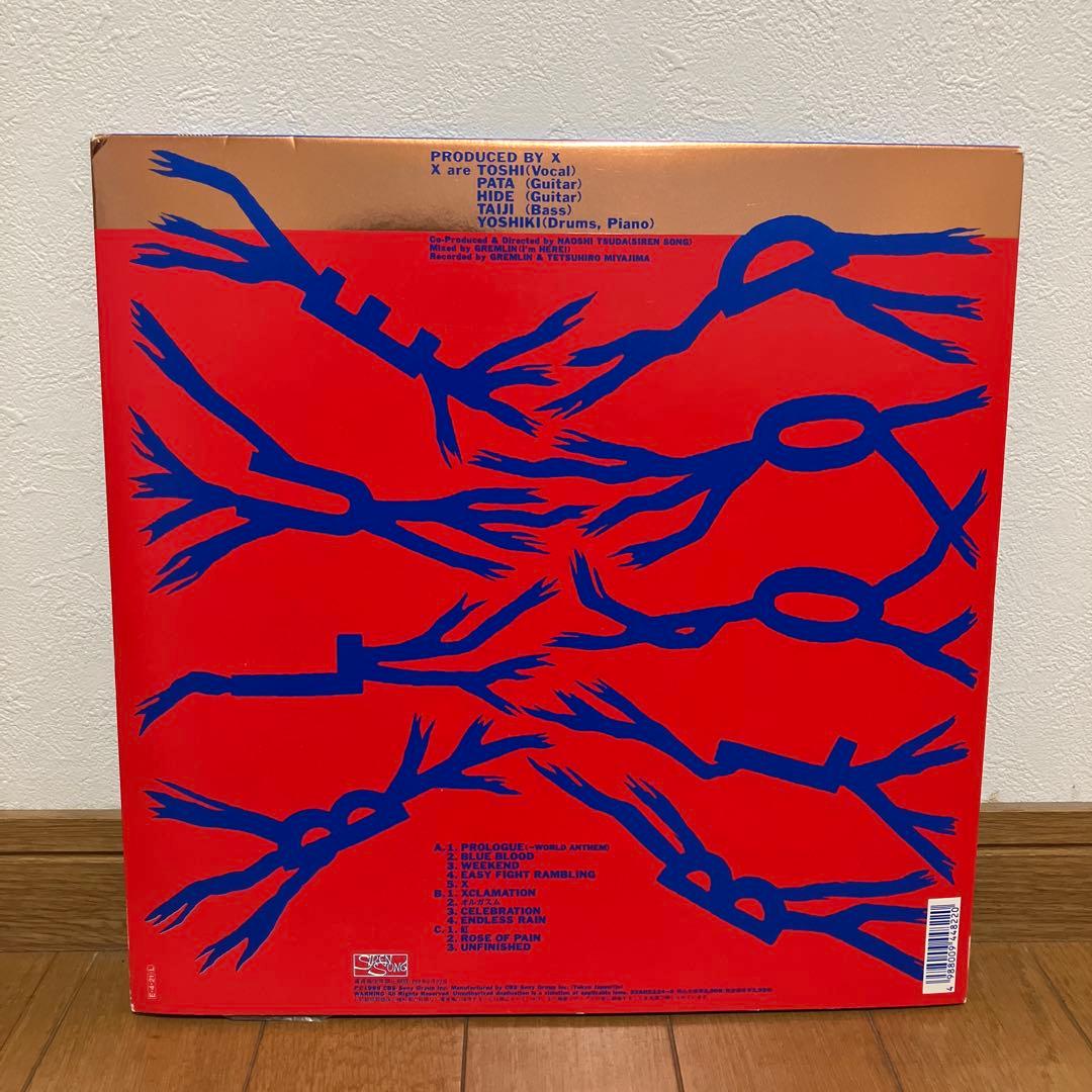 XJapan BLUE BLOODレコード