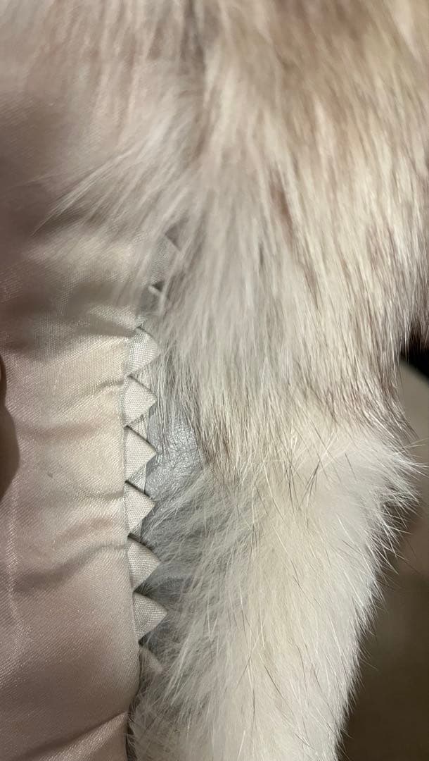 ブルーフォックス　毛皮　美品