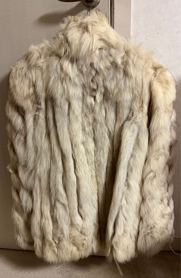 ブルーフォックス　毛皮　美品