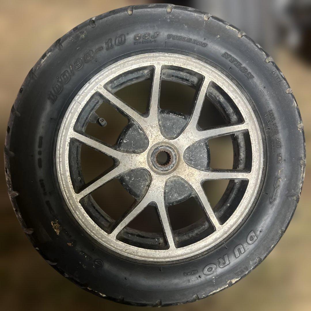 アドレスv125g v125s 社外アルミホイール リア