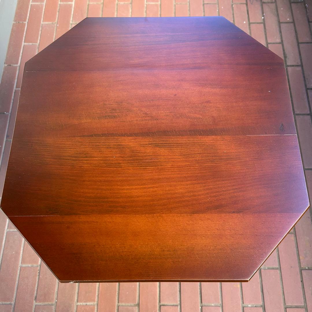飛騨産業 キツツキマーク octagon table カフェテーブル