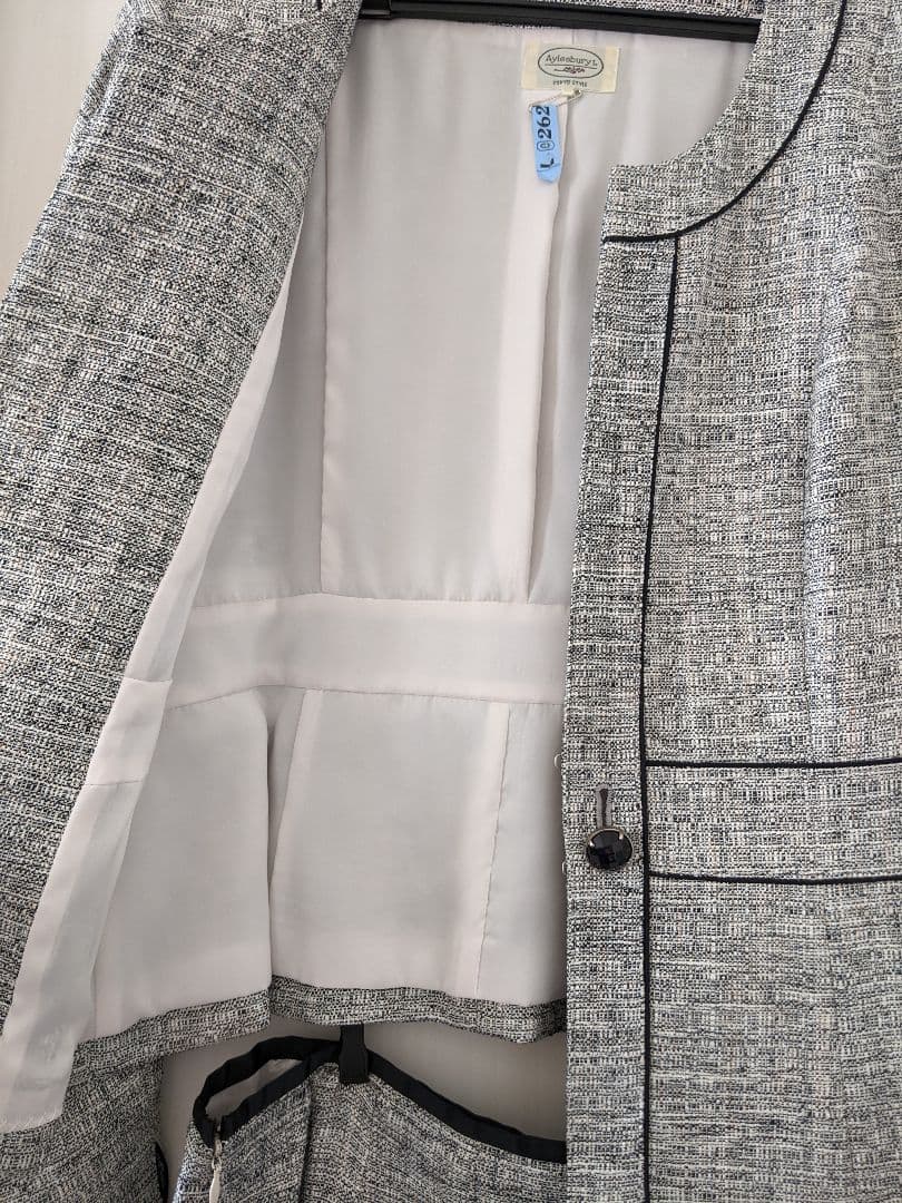 アリスバーリー　13号 フォーマルスーツ　セレモニースーツ　大きいサイズ　卒業式