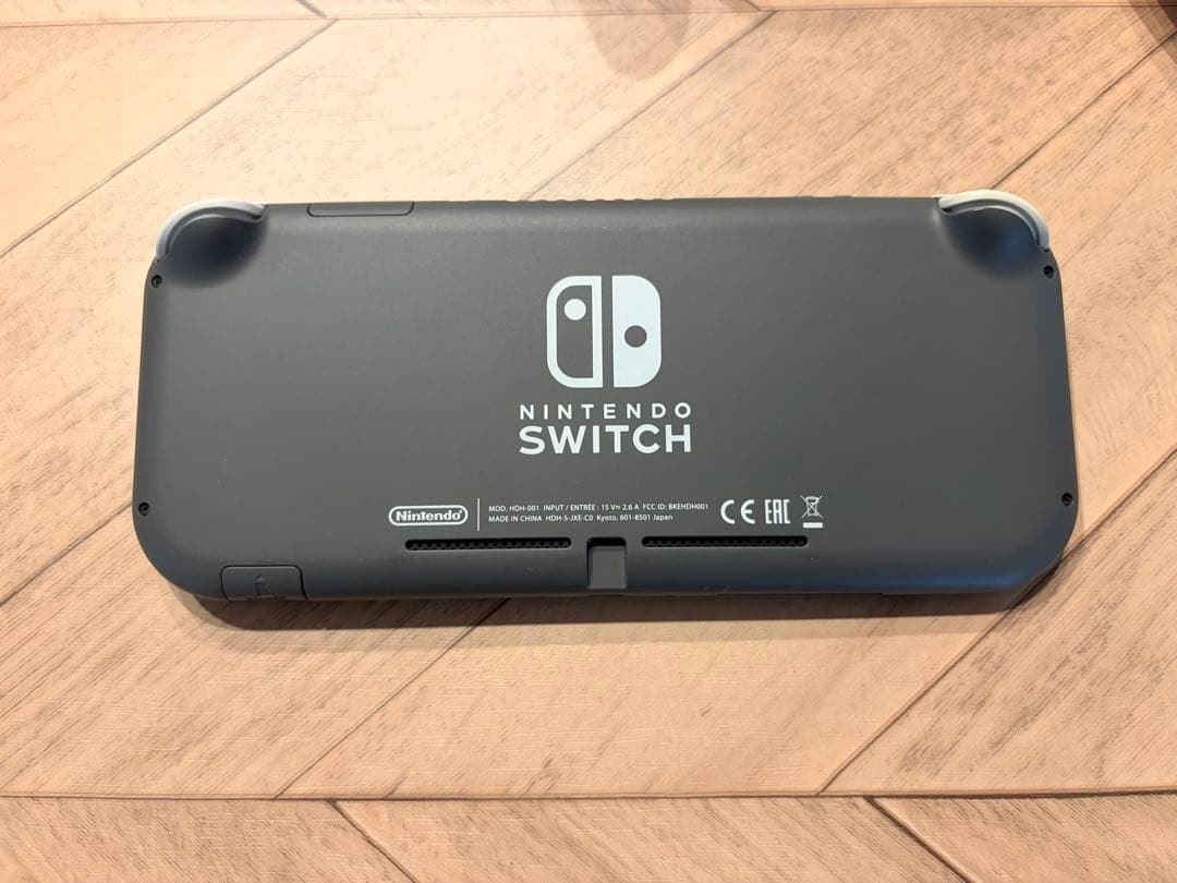 Nintendo Switch Lite グレー 本体　SDカード付