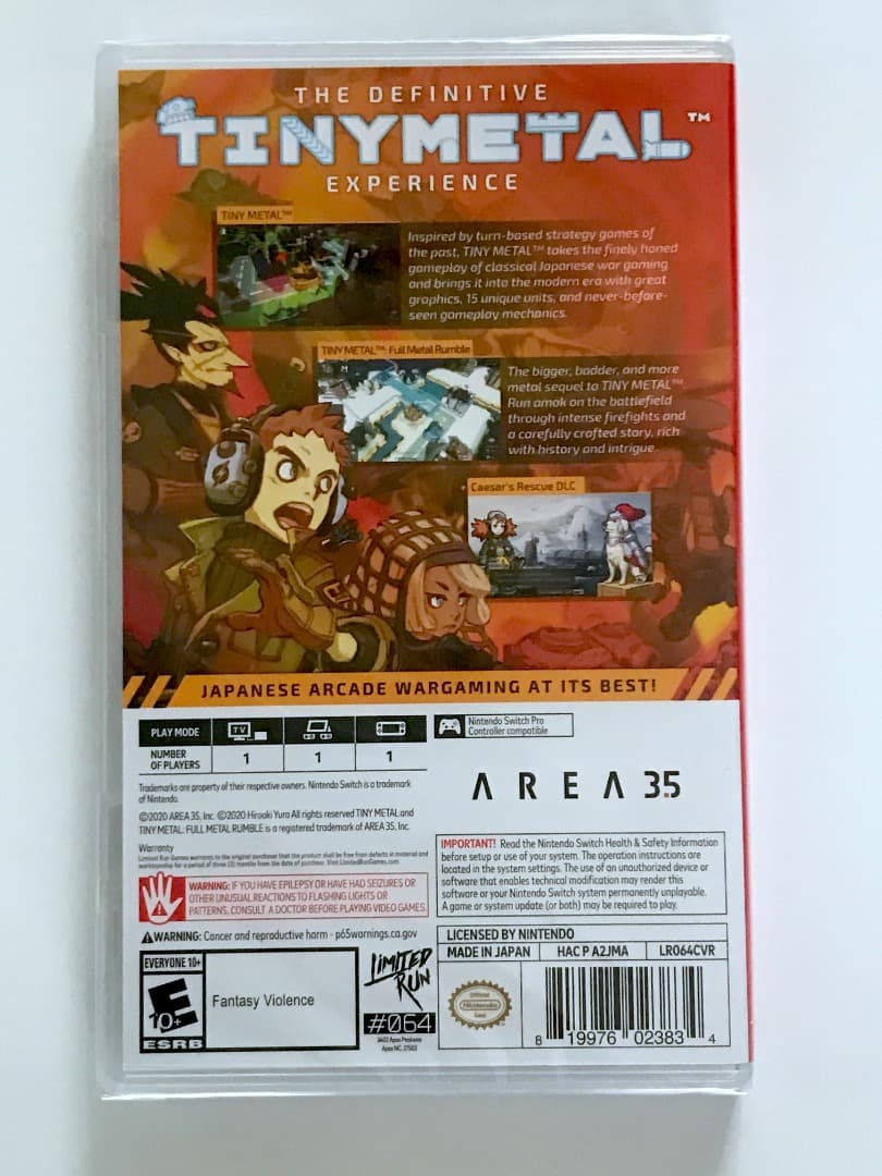 TINY L ULTIMATE（タイニーメタル＆虚構の帝国) スイッチ