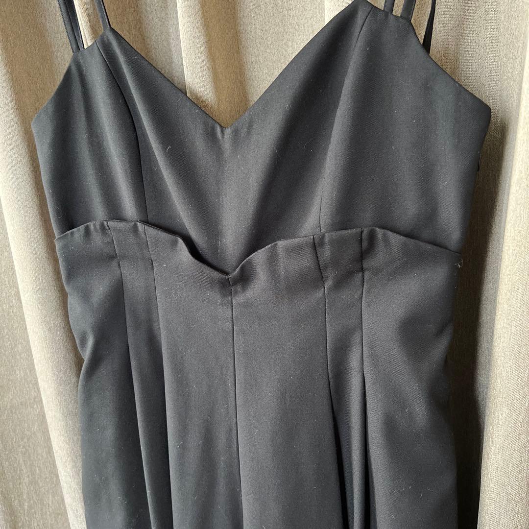 サロペット・オーバーオール・オールインワン AMERI MEDI CORD SUSPENDER WIDE PANTS