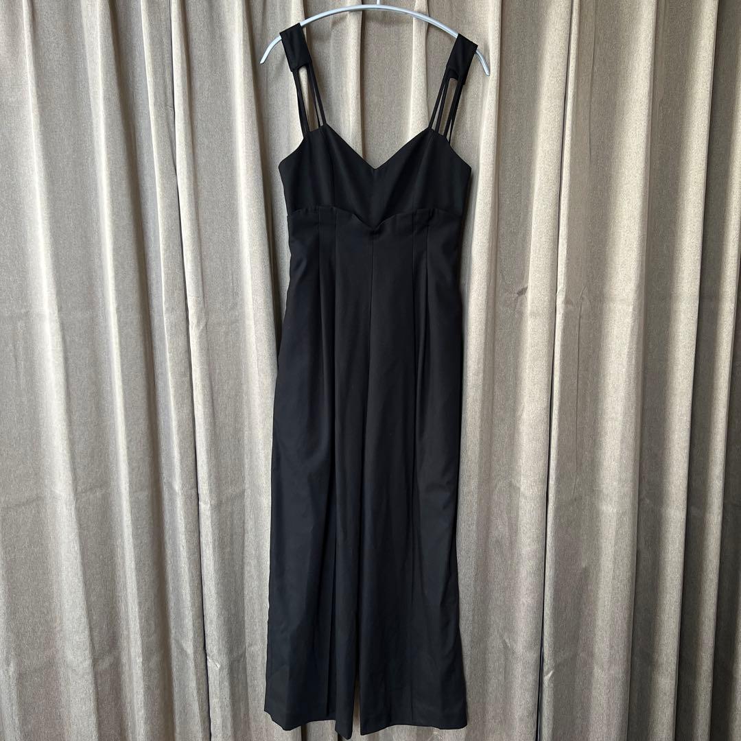 サロペット・オーバーオール・オールインワン AMERI MEDI CORD SUSPENDER WIDE PANTS