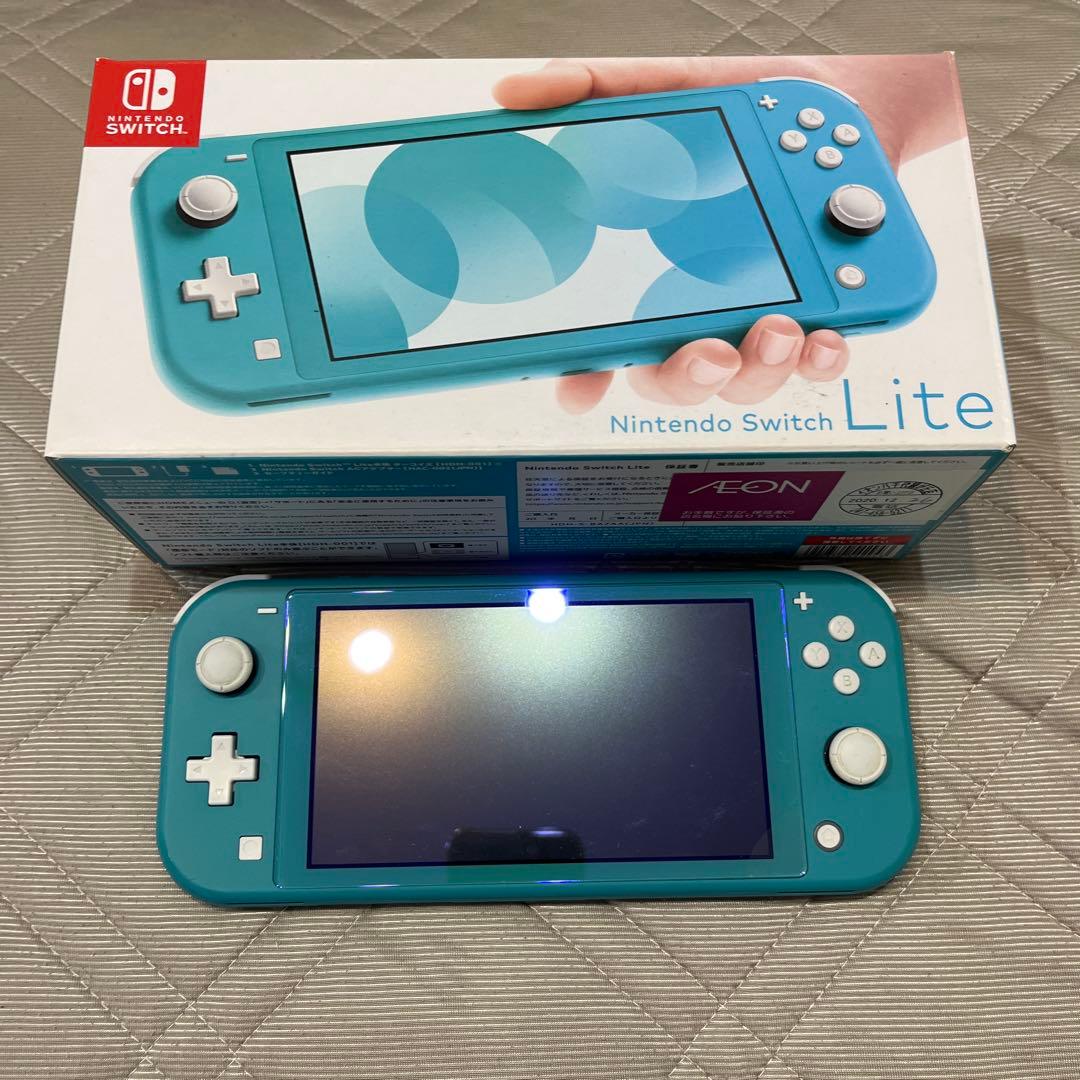 Nintendo Switch Lite ターコイズ※箱あり、充電器なし