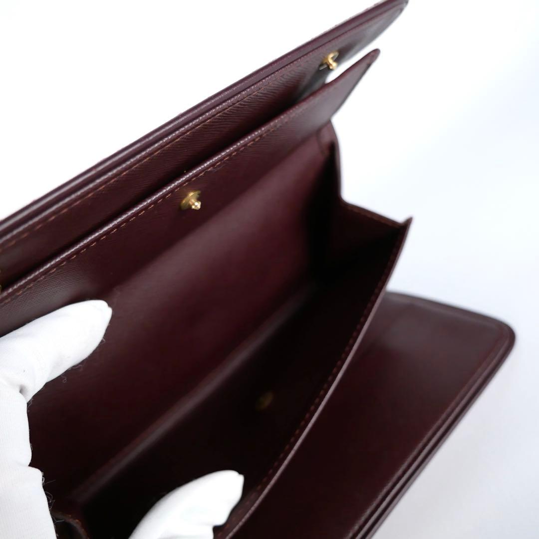 未使用に近い　LOUIS VUITTON モノグラム ミニ 長財布 ピンク