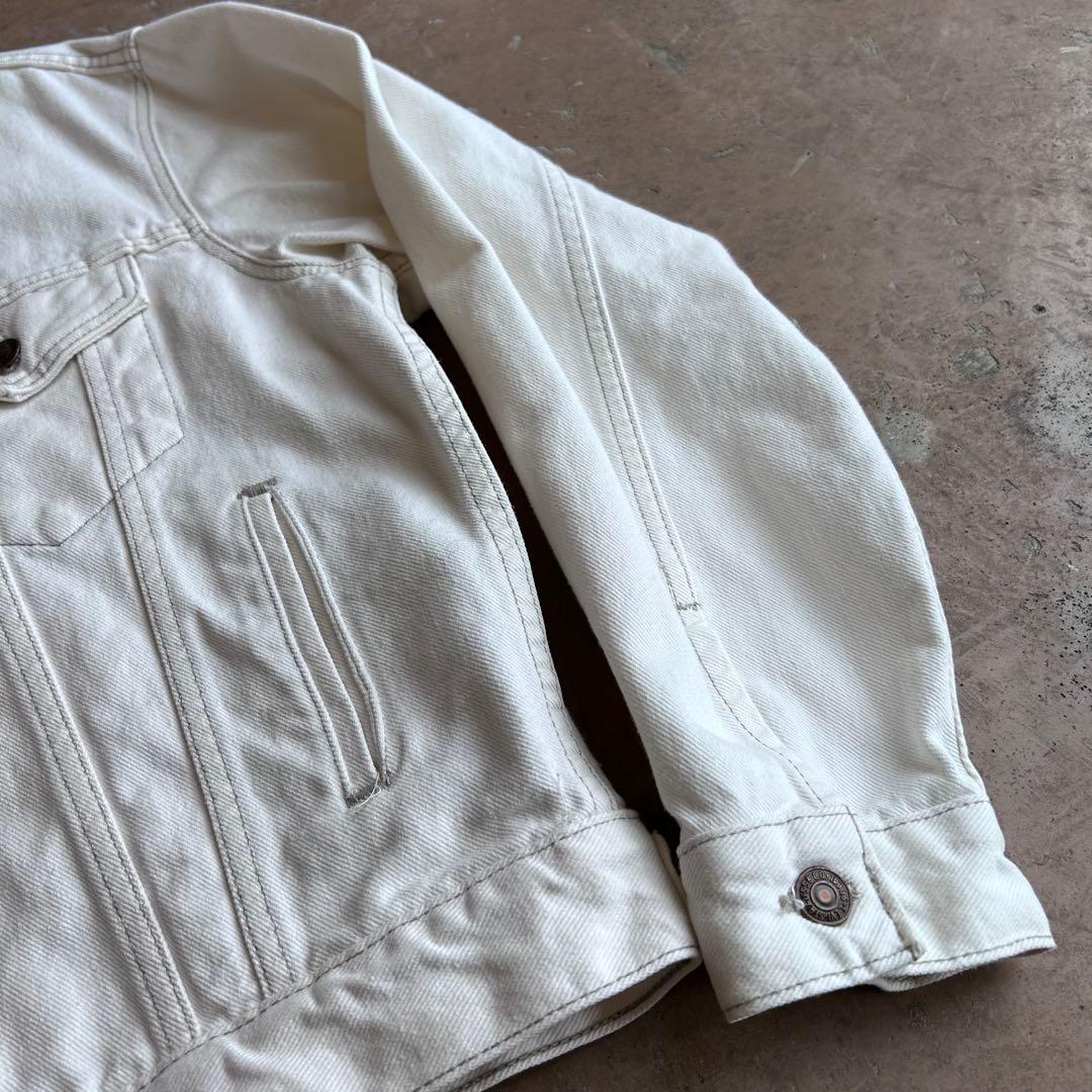 D*D様 Levi's 70507 ホワイト デニムジャケット527 USA製