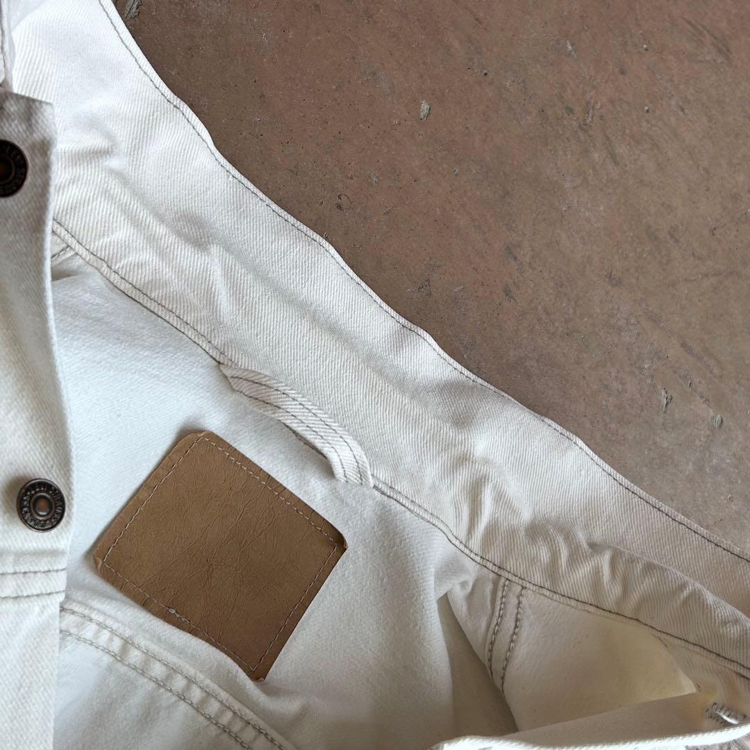 D*D様 Levi's 70507 ホワイト デニムジャケット527 USA製